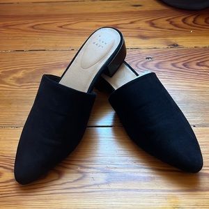 Target black mules